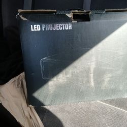 Projector With Screen