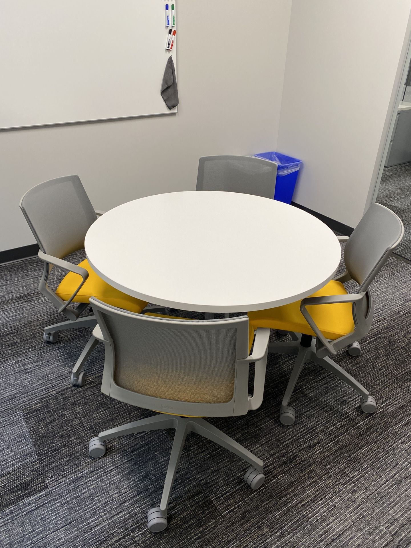 Conference Room Table and Chairs Set