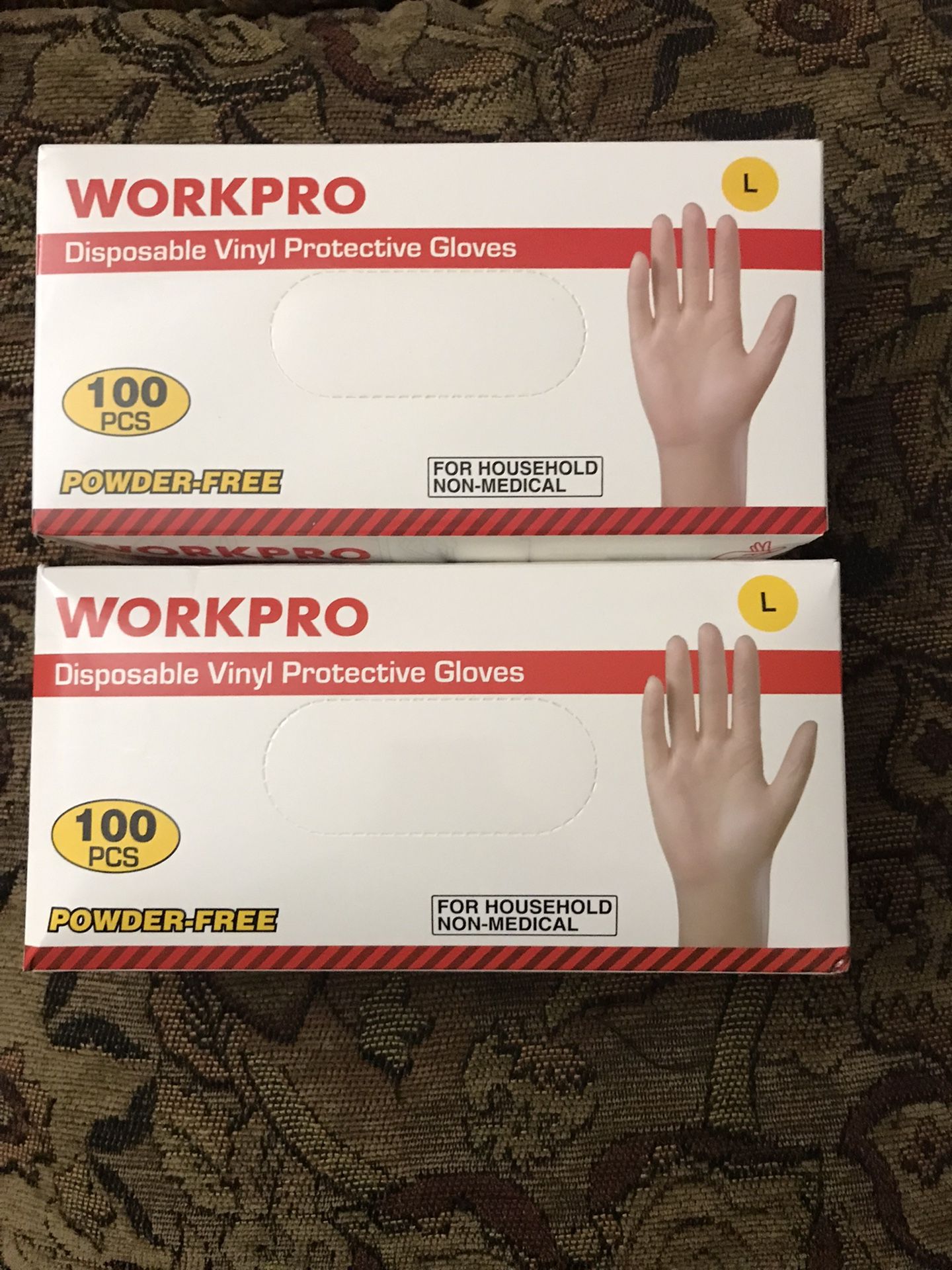 Disposable Vinyl Protective Gloves