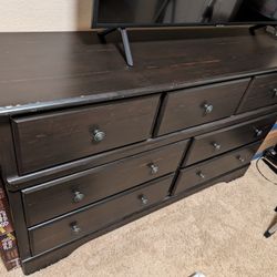 Dark Brown Dresser