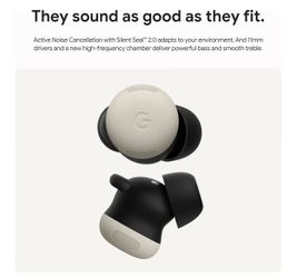 Google Pixel Buds Pro 2 – Porcelain (Brand New, Factory Sealed)
