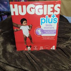 NIB Huggies Diapers Size 4