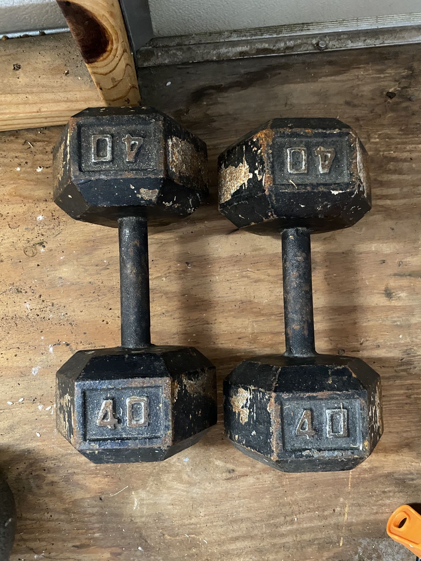 40lb Dumbbells 