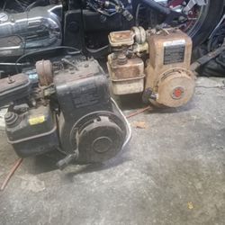 2 Old 5hp Briggs Kart Motors