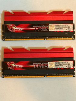 G.Skill TridentX Series 32GB DDR3 Desktop Memory F3-2400C10D-16GTX (2x 16GB)