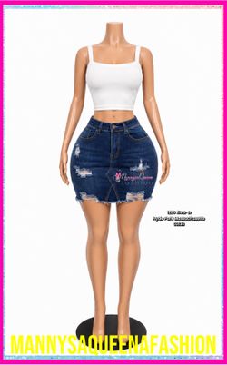 Viva Demin Mini Skirt