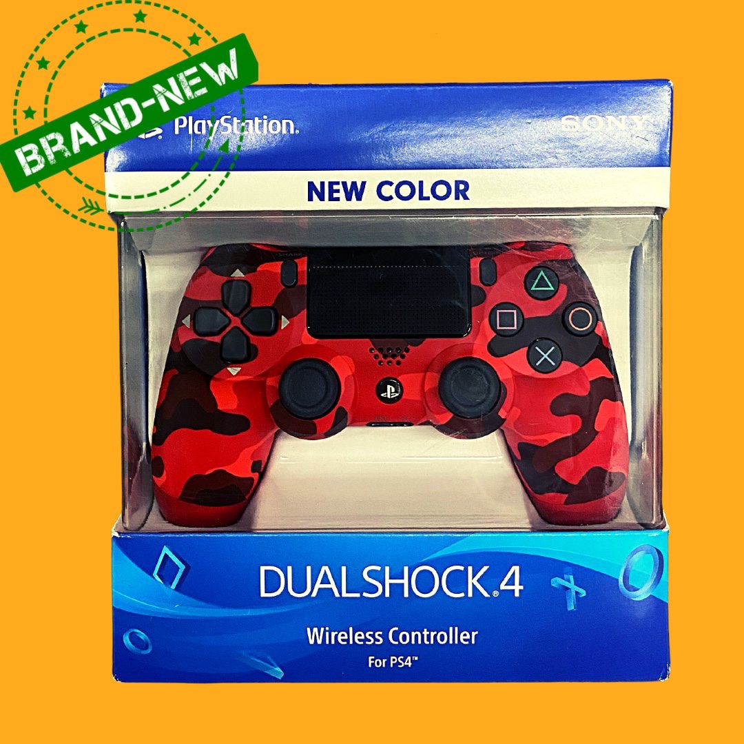 Imponerende to ballet Sony DualShock PS4 Red Camouflage Controller (Limited Edition) for Sale in  West New York, NJ - OfferUp