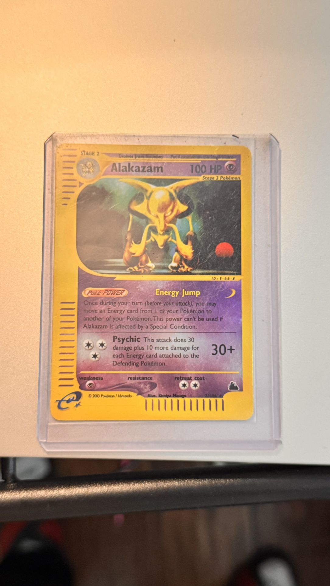 2002 alakazam pokemon card Alakazam #1 main image 0