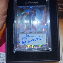Allen Iverson "The Answer" Autographed Card