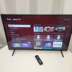 TCL 32" Roku Smart TV 