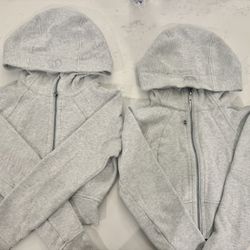 Lululemon Fitted Cropped Scuba - Size 0