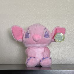 Angel pink stitch plushie