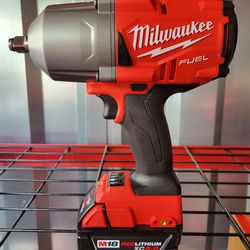 $489value! FREE XC5.0 BATTERY! Milwaukee M18 FUEL 1/2" High Torque Impact Wrench!!!