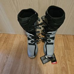 Motercross Dirt Bike Boots, Size 9