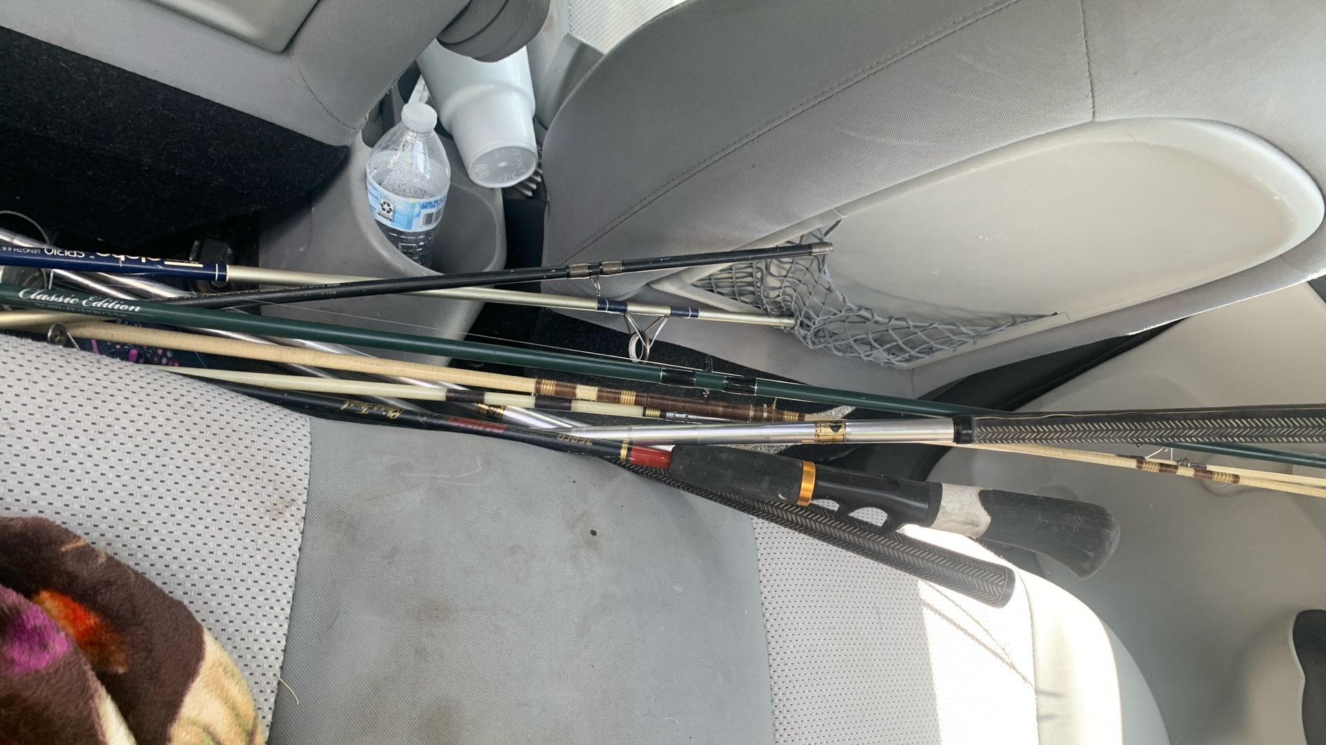 Golf clubs X Fishing Rods
