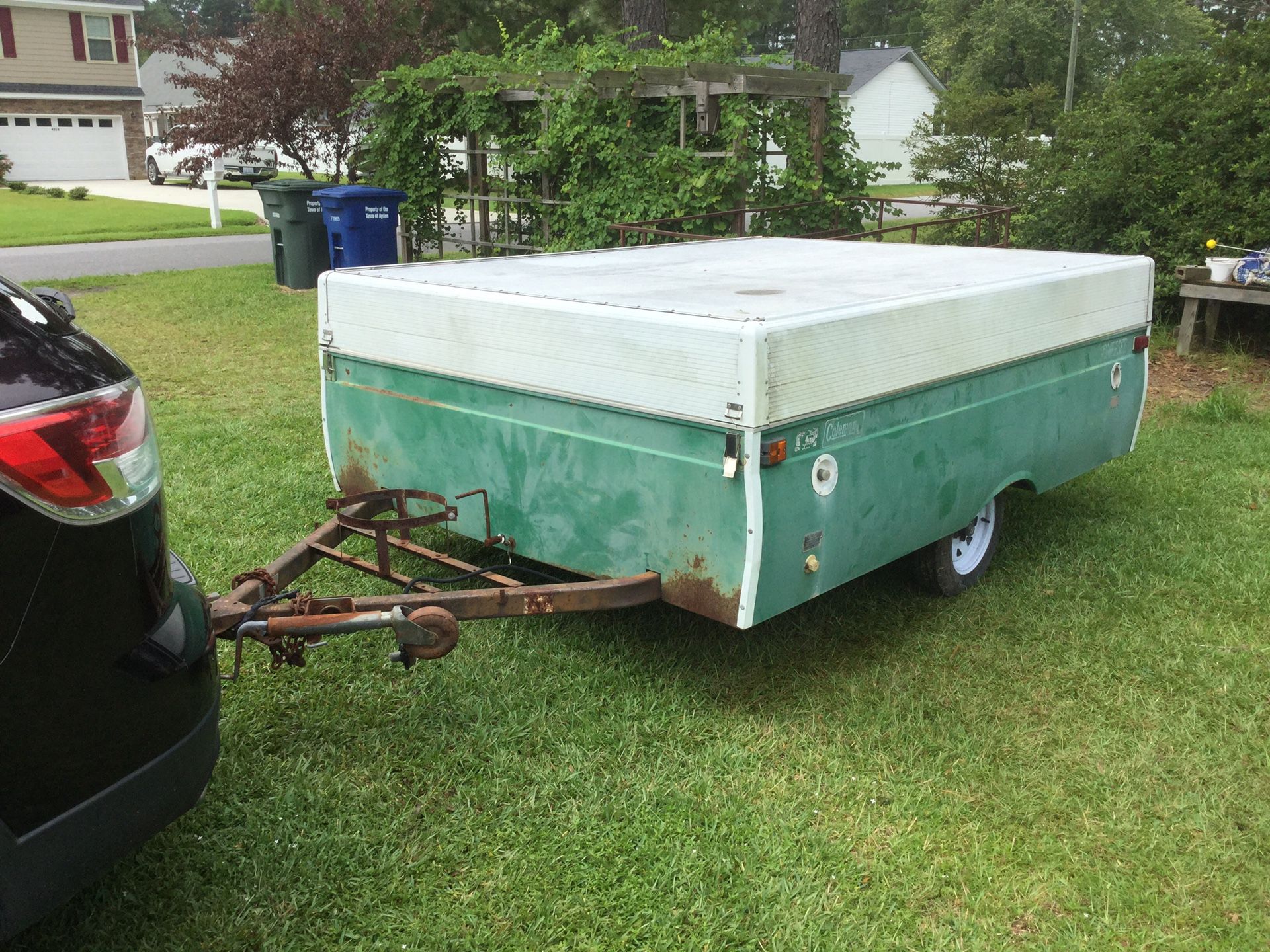 1974 Coleman pop up camper 1-7/8 ball for trailer hitch