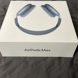 Blue AirPods Max