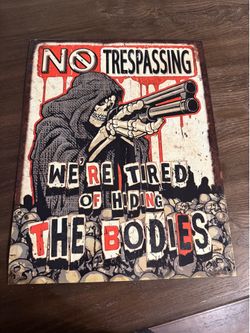 16x12.5” Tin Sign