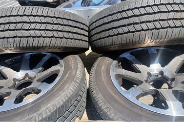 4 Michelin 275 / 55 R20 Tires & Rims