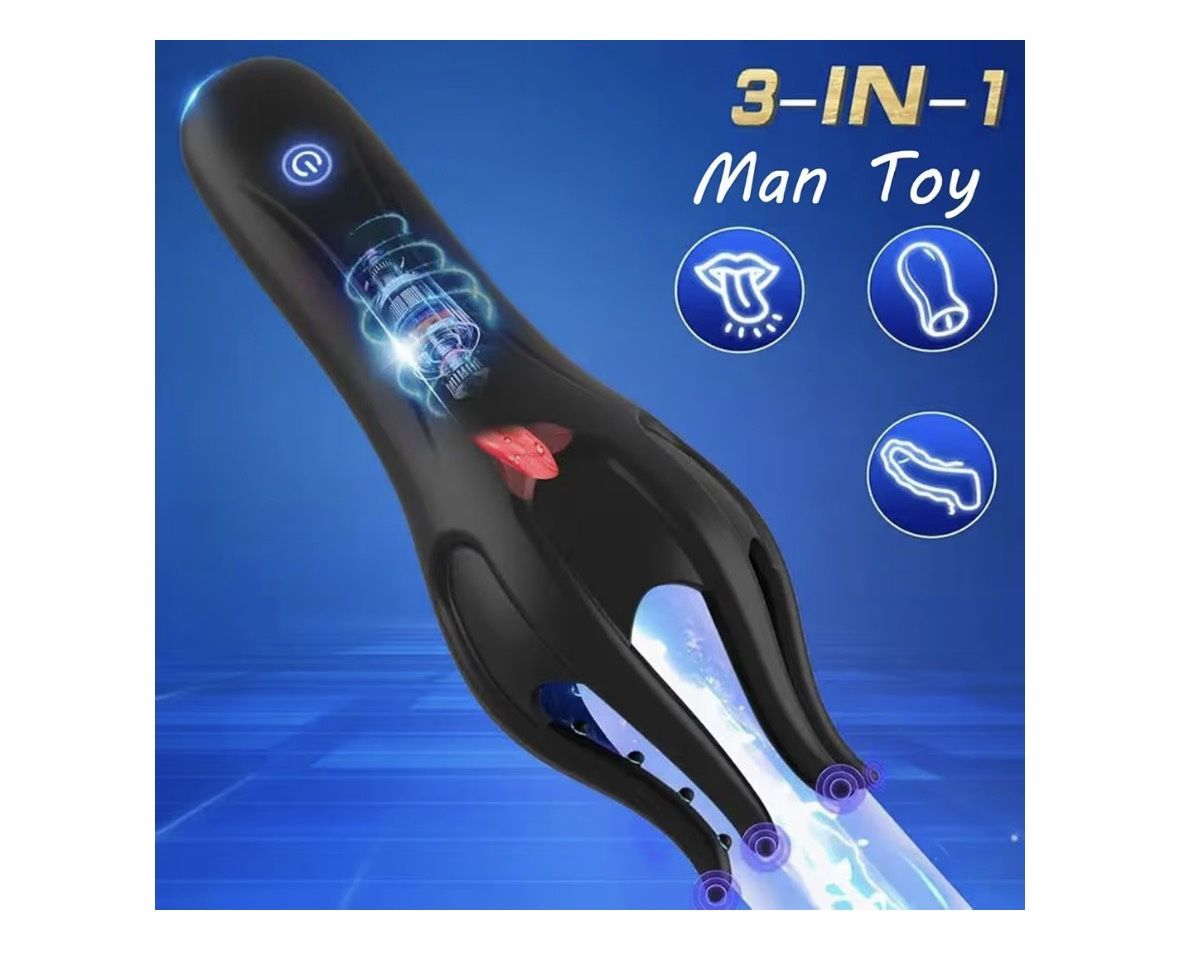 Rechargeable Silicone Finger Massager – 10 Vibration Modes, Waterproof, Adult Use