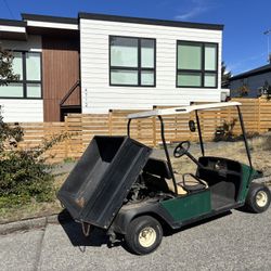 Ez Go Gas Utility Golf Cart 