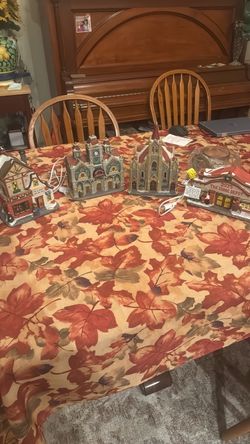 Holiday Christmas village 15.00 each
