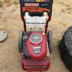 Craftsman Pressure Washer Motor Only With Cart. 