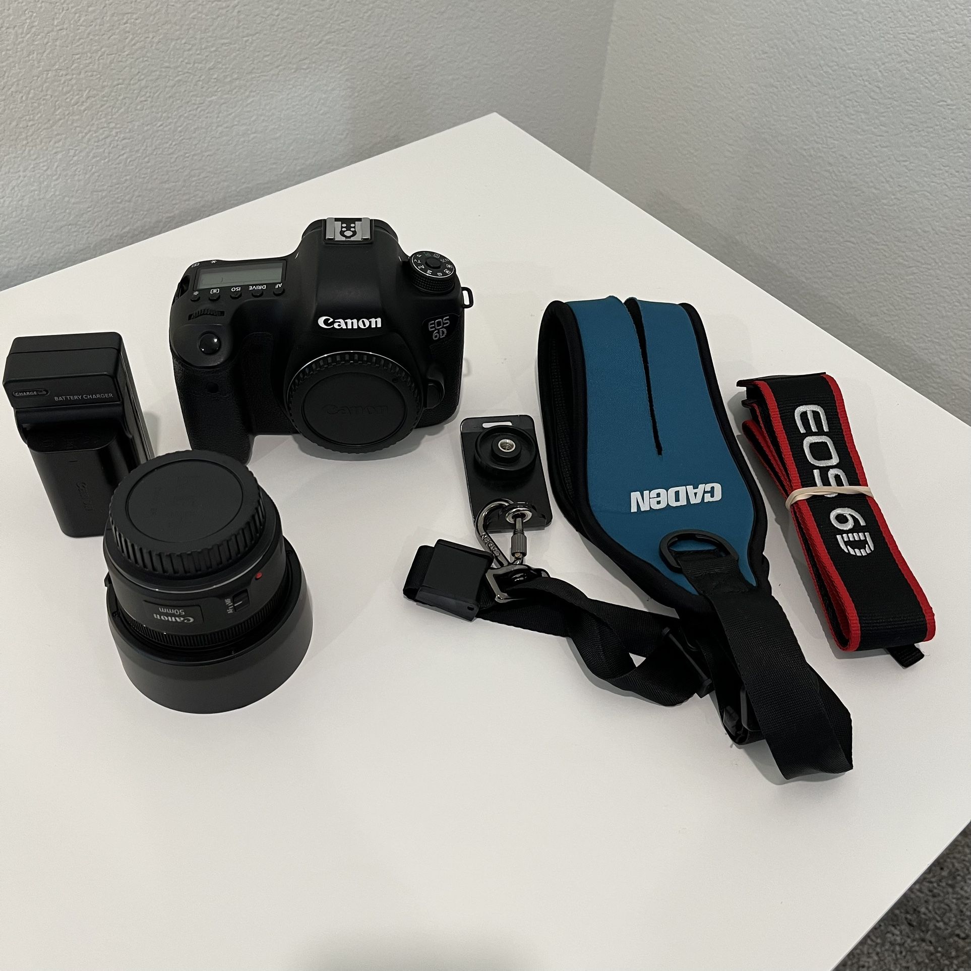 Canon 6D Full Frame Digital SLR With 50mm Prime Lens