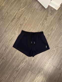 LSKD Accelerate Running Shorts Womens Small Black 3 Inseam Lined Athletic Gym