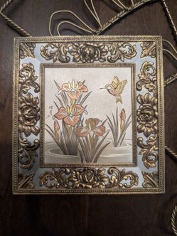 Vintage Chokin music box/plaque