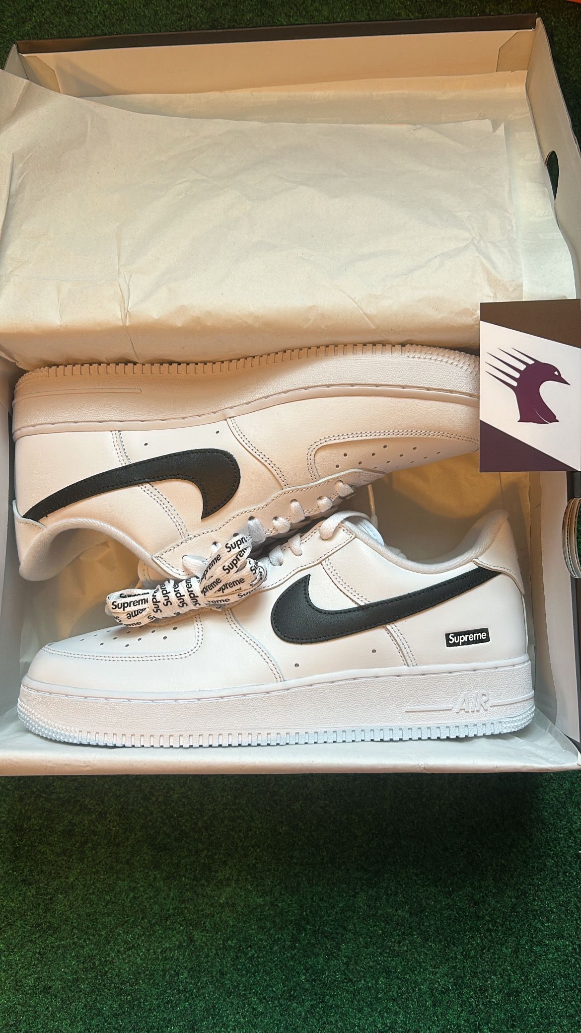 Supreme Air Force 1 ‘White Black’