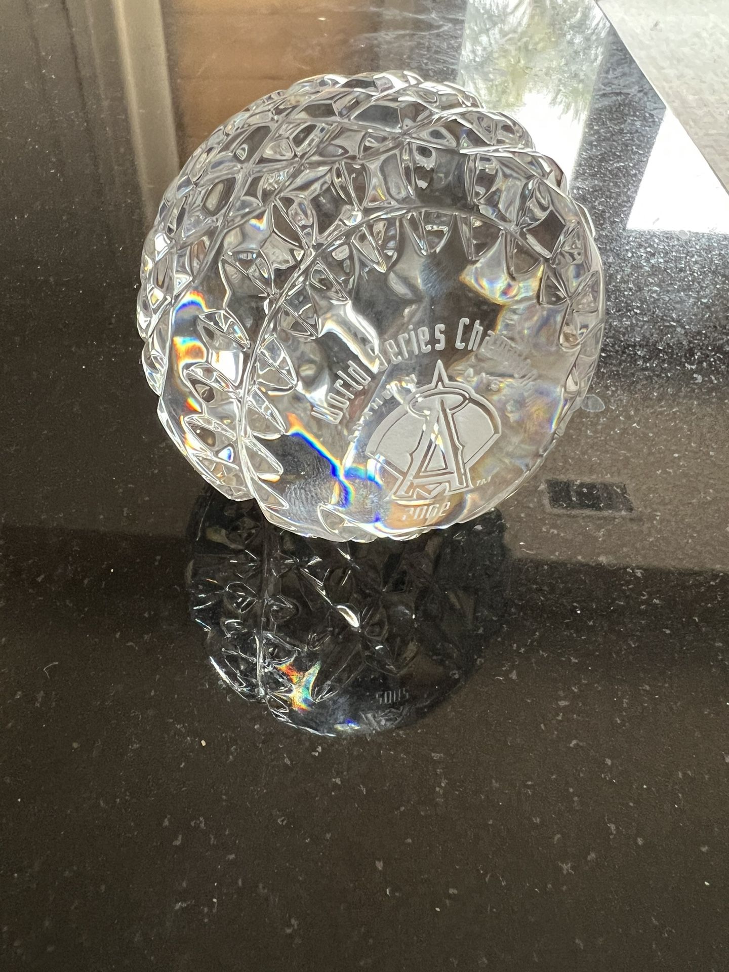 Angels World Series Waterford Crystal
