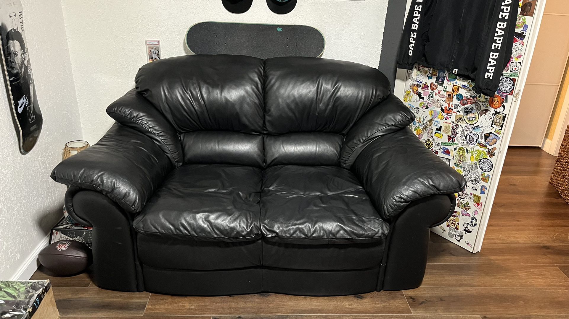 Couch Italian Leather Sofa