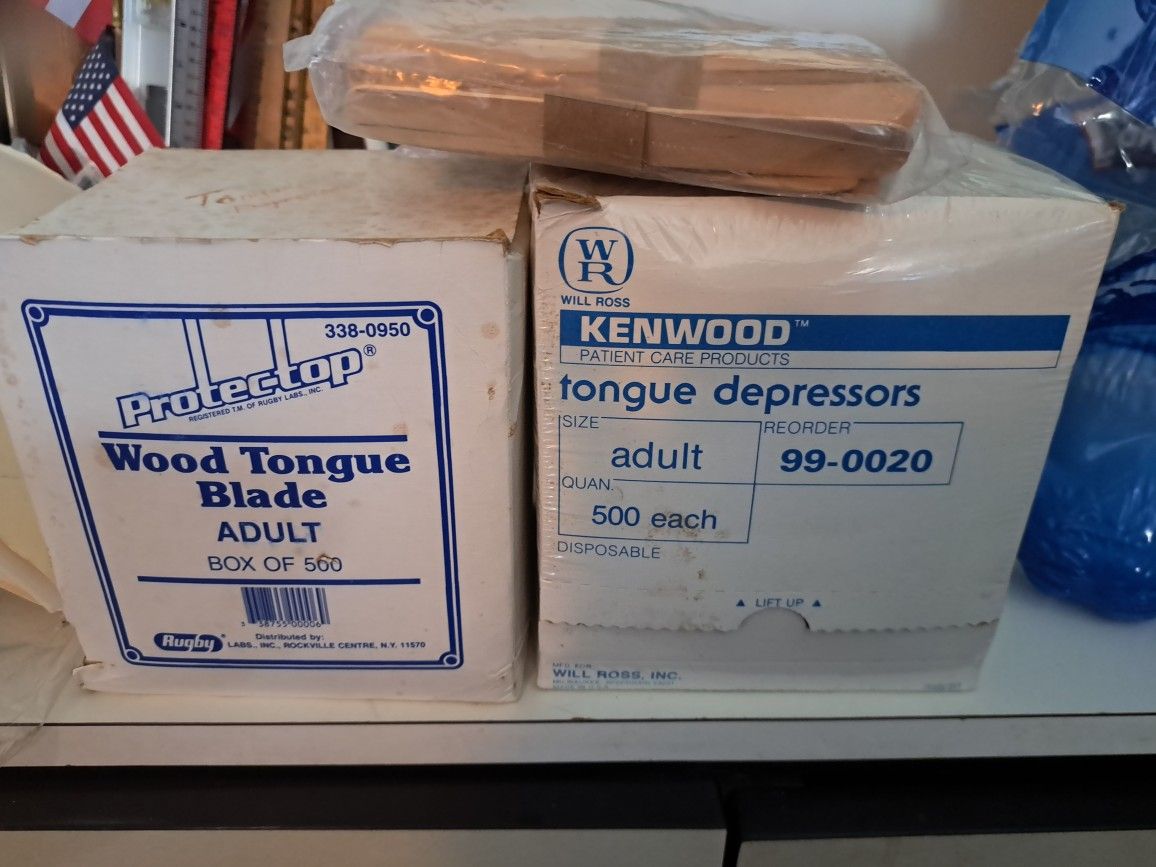 Craft Sticks large, Tongue Depressors