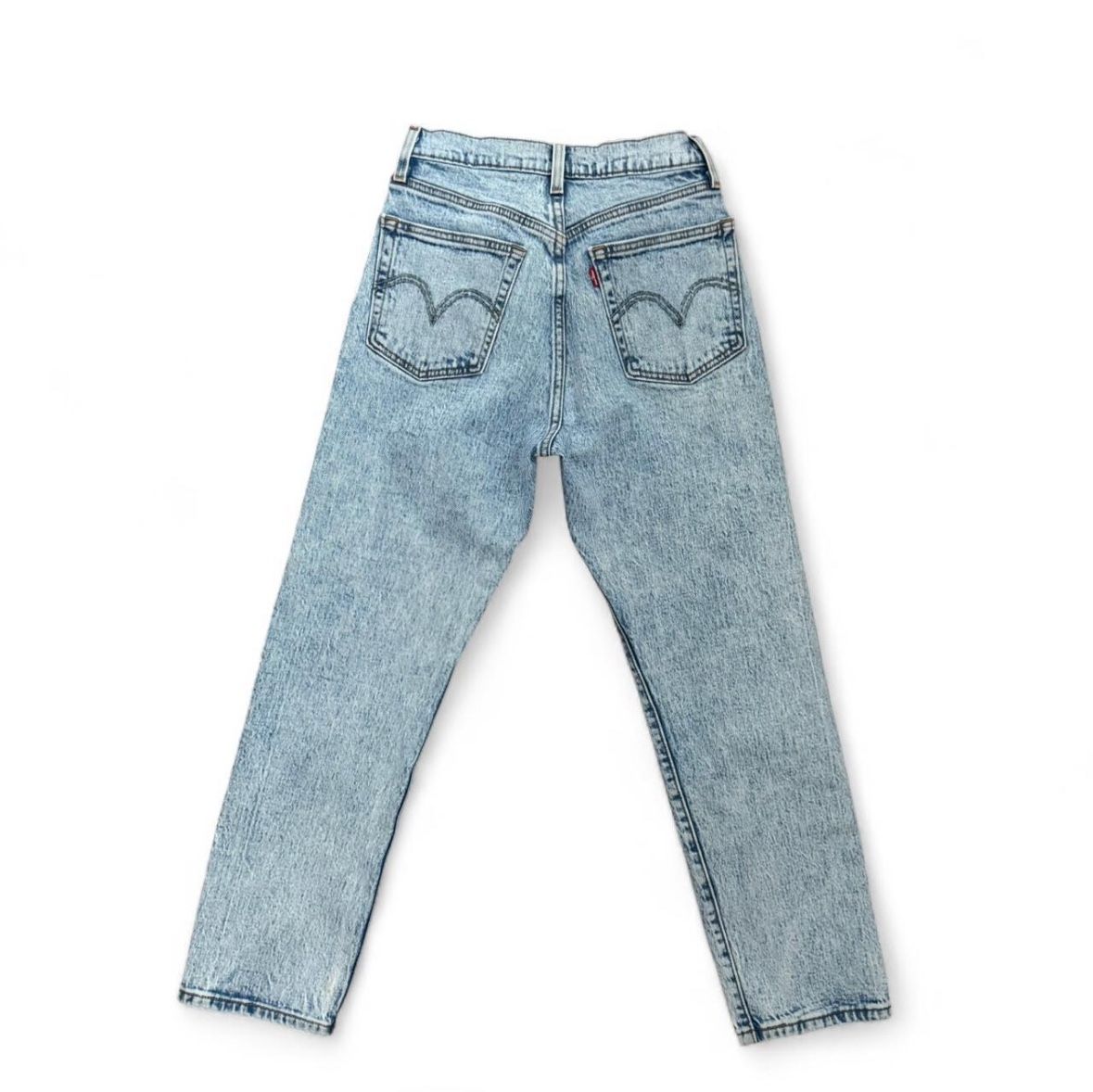 Levis 501 blue acid wash jeans