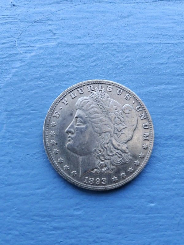 1893 Morgan Silver Dollar