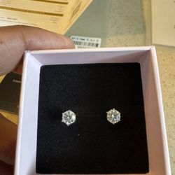 Moissanite Earrings