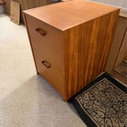Wooden File Cabinet