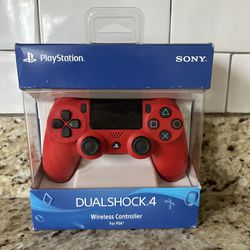 PS4 Red Controller 