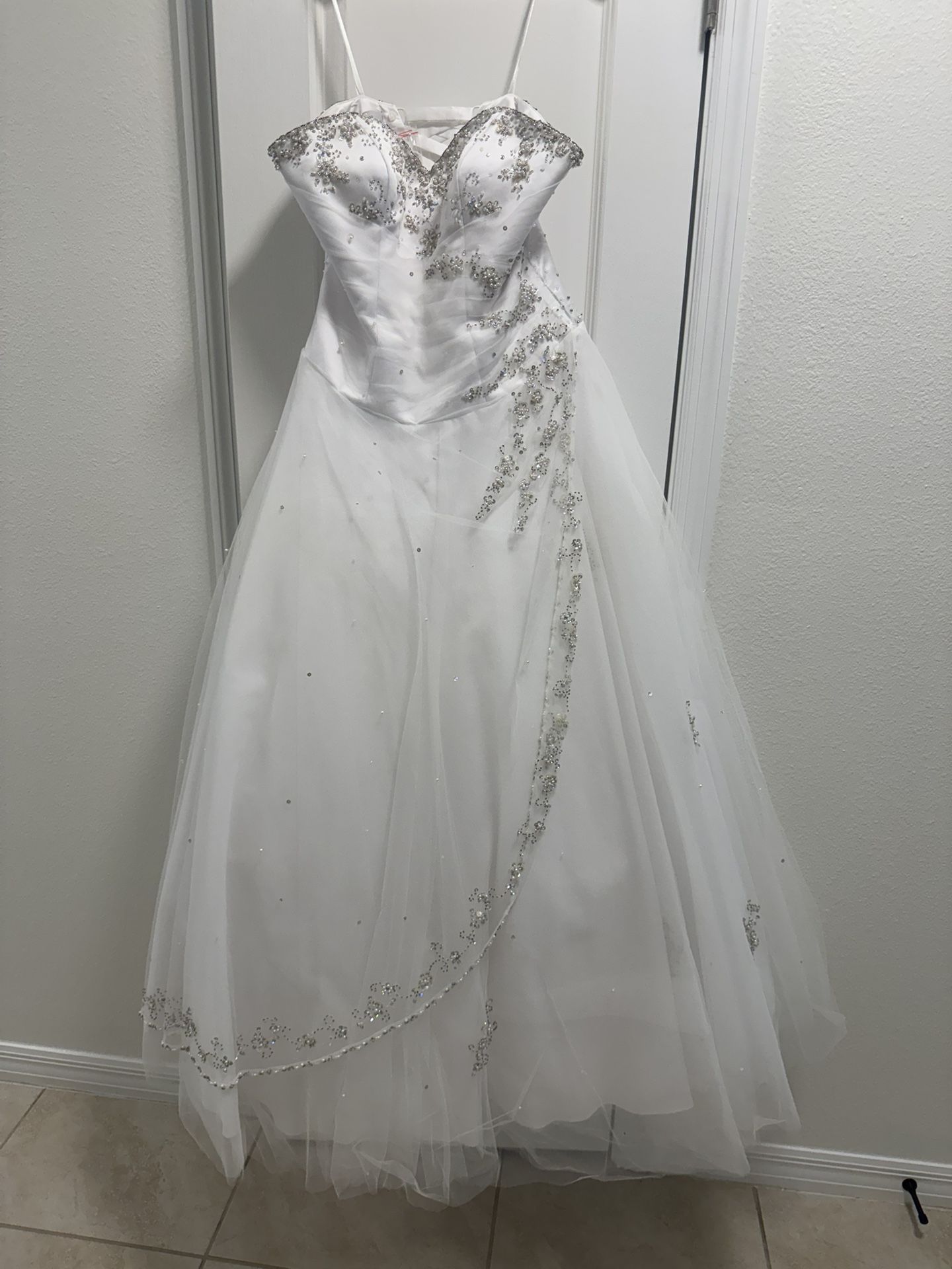 White Ballgown