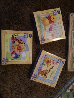 Disney puzzles $2 ea or $5 for all