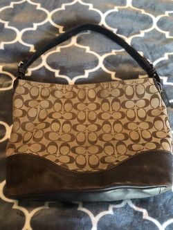 Brown Coach Purse & Wallet