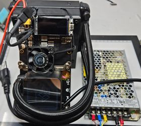 NerdQaxe++ Hydro Rev 6.1 6T 100W BTC Miner 2.4G WiFi BM1370 ASIC chip Sha-256