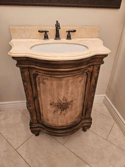 Antique Bathroom Vanity