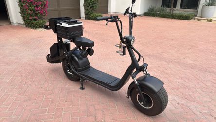 Phat Scooter with Golf Attatchment