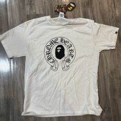 Bape x Chrome Heart Tee Shirt