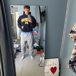 VINTAGE 90’S RUSSEL ATHLETIC MICHIGAN HOODIE SIZE XL