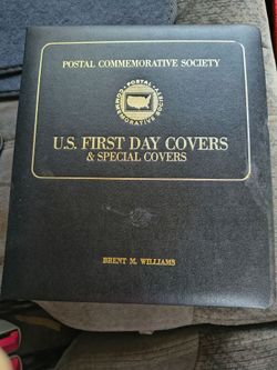 Postal Commemorative Society U.S. First Day Covers Binder