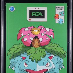 PSA Magazine TCG #1 Venusaur PSA 9.8 MINT