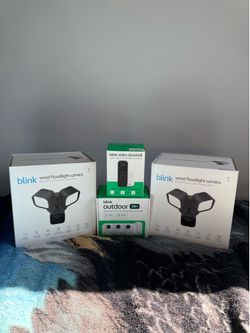 Blink Smart Home Security System Bundle - New Sealed (Cameras & Floodlights)